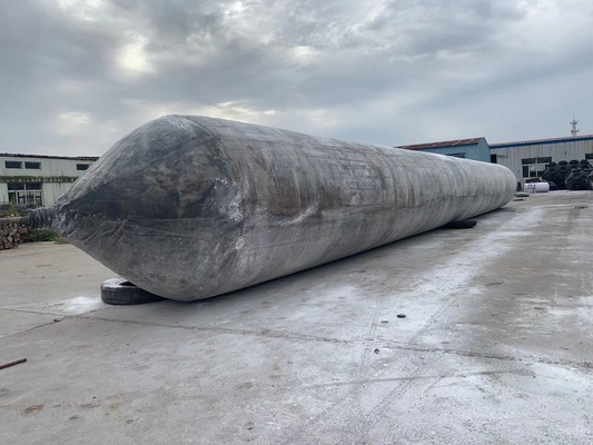 حقيبة جوية مركبة لإطلاق السفن 0.3m إلى 3.0m قطر المطاط الطبيعي حقيبة جوية بحرية رفع