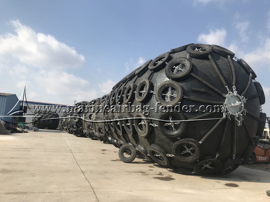 السفن المضغوطات البحرية 50kPa / 80kPa المطاط الطبيعي