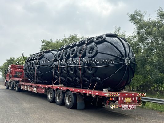 أجهزة الطرد المطاطي العائمة المنفخة 50kPa 80kPa سهلة التثبيت