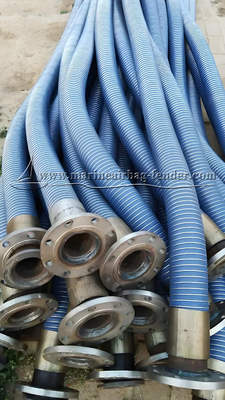 10m 30m 60m خرطوم مطاطي / خرطومات السيليكون المعززة مع ألياف البوليستر