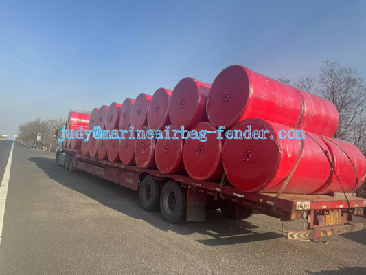 الـ EVA Foam Filled Fender Polyurea Skin Fender مقاومة ممتازة للأجواء للمنصات العائمة